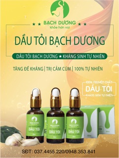 Dầu tỏi Bạch Dương