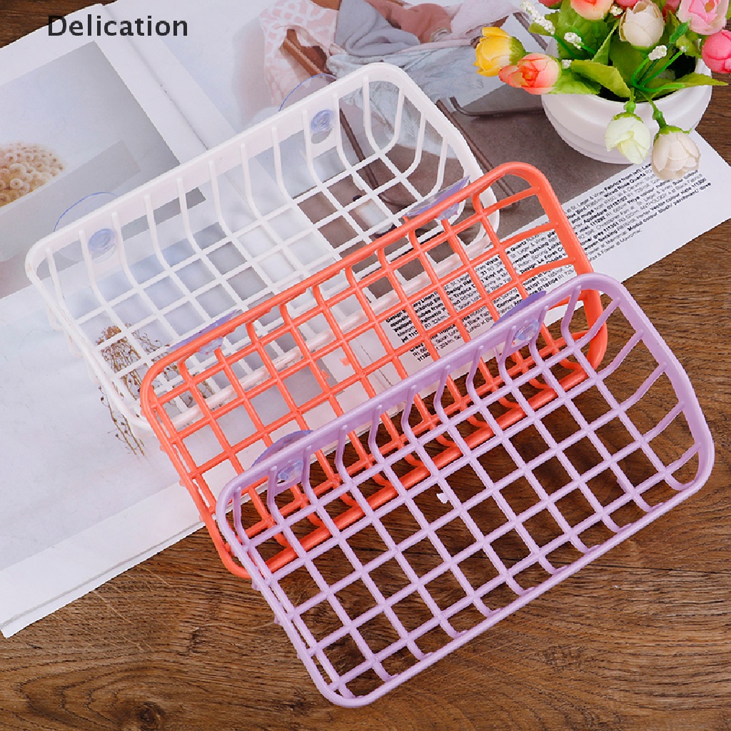 Giá Đựng Xà Phòng Và Mút Rửa Chén Hai Giác Hút Đôi Sắp Xếp Gọn Gàng Cho Nhà Bếp Nhà Tắm