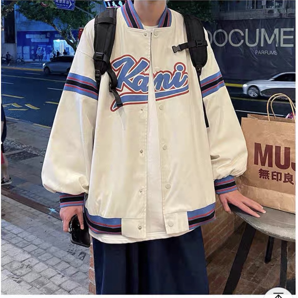 ÁO in chứ KAMI cực chất form rộng unisex cho cả nam nữ