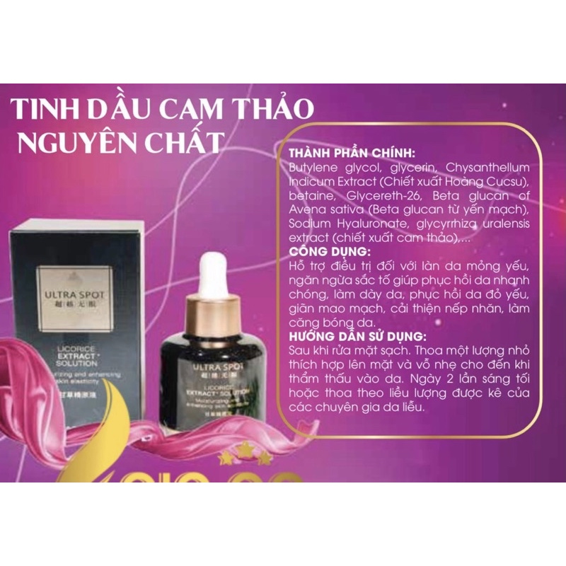 Tinh dầu cam thảo - HONGKONG