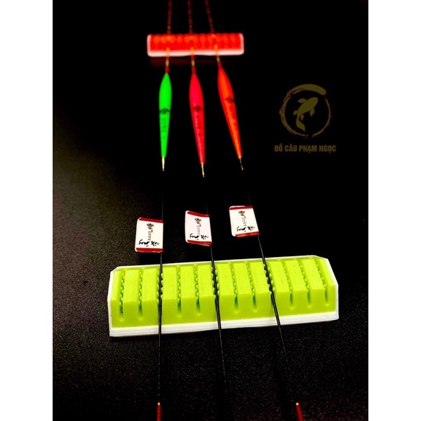 Phụ Kiện Câu Đài, Combo 4 Cái Gài Phao Silicon - Đồ Câu Phạm Ngọc