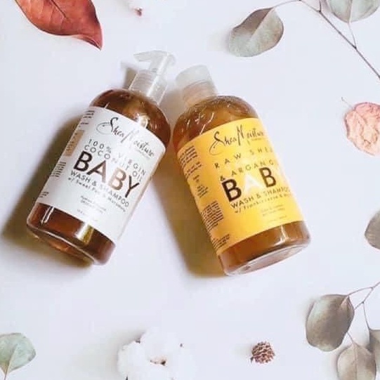 Sữa tắm Shea Moisture 384ml Mỹ mùi hương ngọt ngào giúp làm sạch và mềm mại da bé