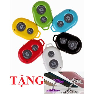 [QUÁ RẺ] Remote bluetooth chụp hình tự sướng (Tặng kèm giá đỡ đt hoa mai)