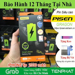 Pin Rồng iPhone 6s - Dung Lượng Siêu Cao 2330 mAh - Chính hãng Pisen