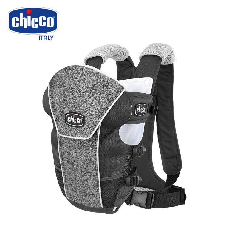 Địu Chicco chống mỏi Ultrasoft Magic ghi silver / ghi đá / màu đen