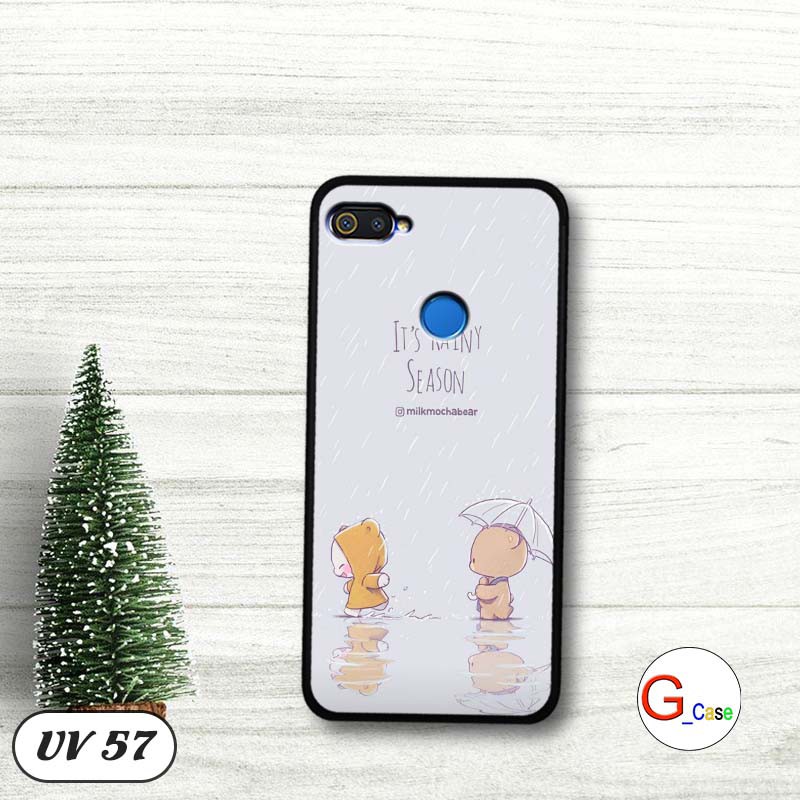 Ốp điện thoại OPPO F9/ Realme 2 Pro - lưng nhám viền dẻo