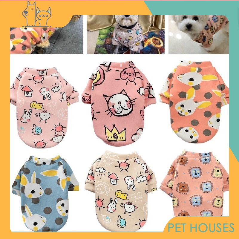 Pet house Áo Len Giữ Ấm Thiết Kế Đáng Yêu Dành Cho Thú Cưng thời trang áo cho chó