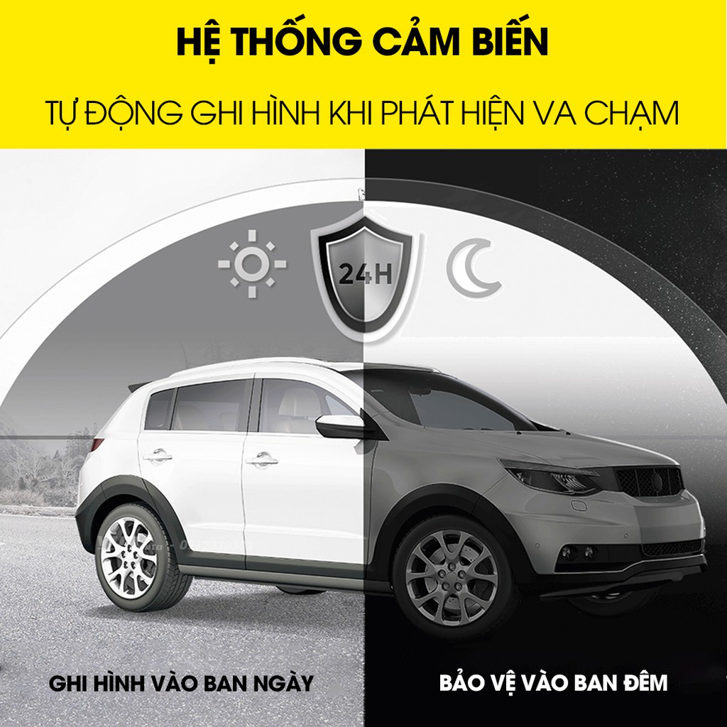Camera hành trình ô tô Xiaomi 70mai Lite Dash Cam ghi hình ngày đêm sắc nét Full HD, thiết kế nhỏ gọn sang trọng