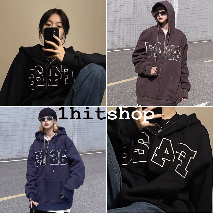 Áo KHOÁC Hoodie F426 Ulzzang Unisex 1hitshop