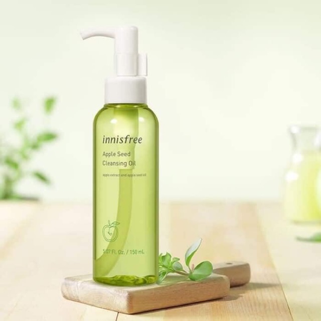 Dầu tẩy trang chiết xuất tinh chất hạt táo xanh Innisfree Apple Seed Cleansing Oil 150ml