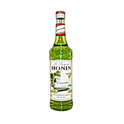 Siro Monin dưa leo (cucumber) chai 700ml. Hàng Công ty có sẵn giao ngay