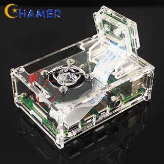 Hộp Đựng Trong Suốt Cho Raspberry Pi 4 Model B