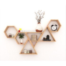 Gói sản phẩm ván lẻ, kệ trang trí mgc-001 MODUN.VN- gỗ công nghiệp mdf, dày 17mm, nhiều kích thước, đã dán cạnh