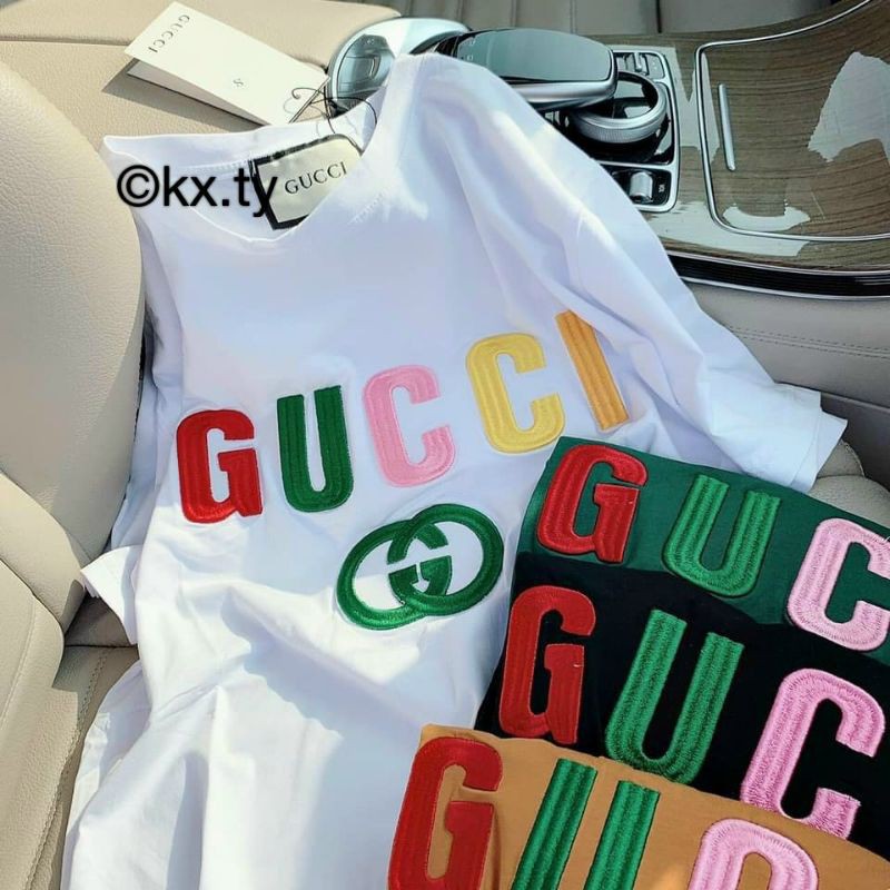 Áo thun Gucci form rộng giấu quần