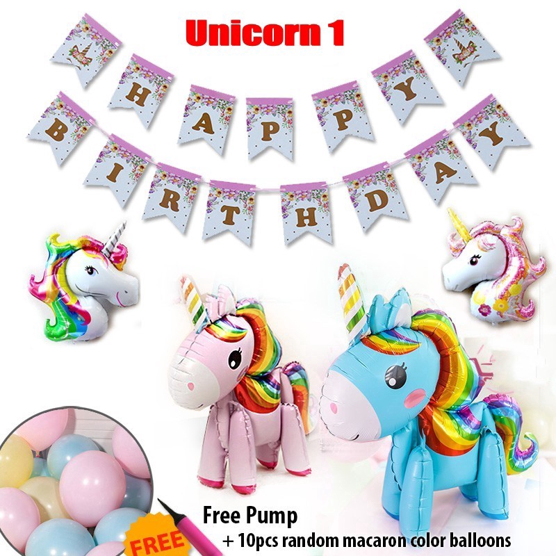 Bộ trang trí tiệc hình kì lân