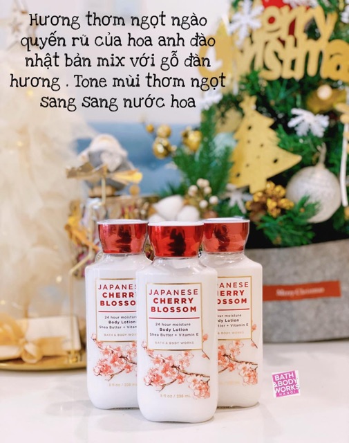 Sữa dưỡng thể Lotion Bath & Body Works nam và nữ của Mỹ 236ml