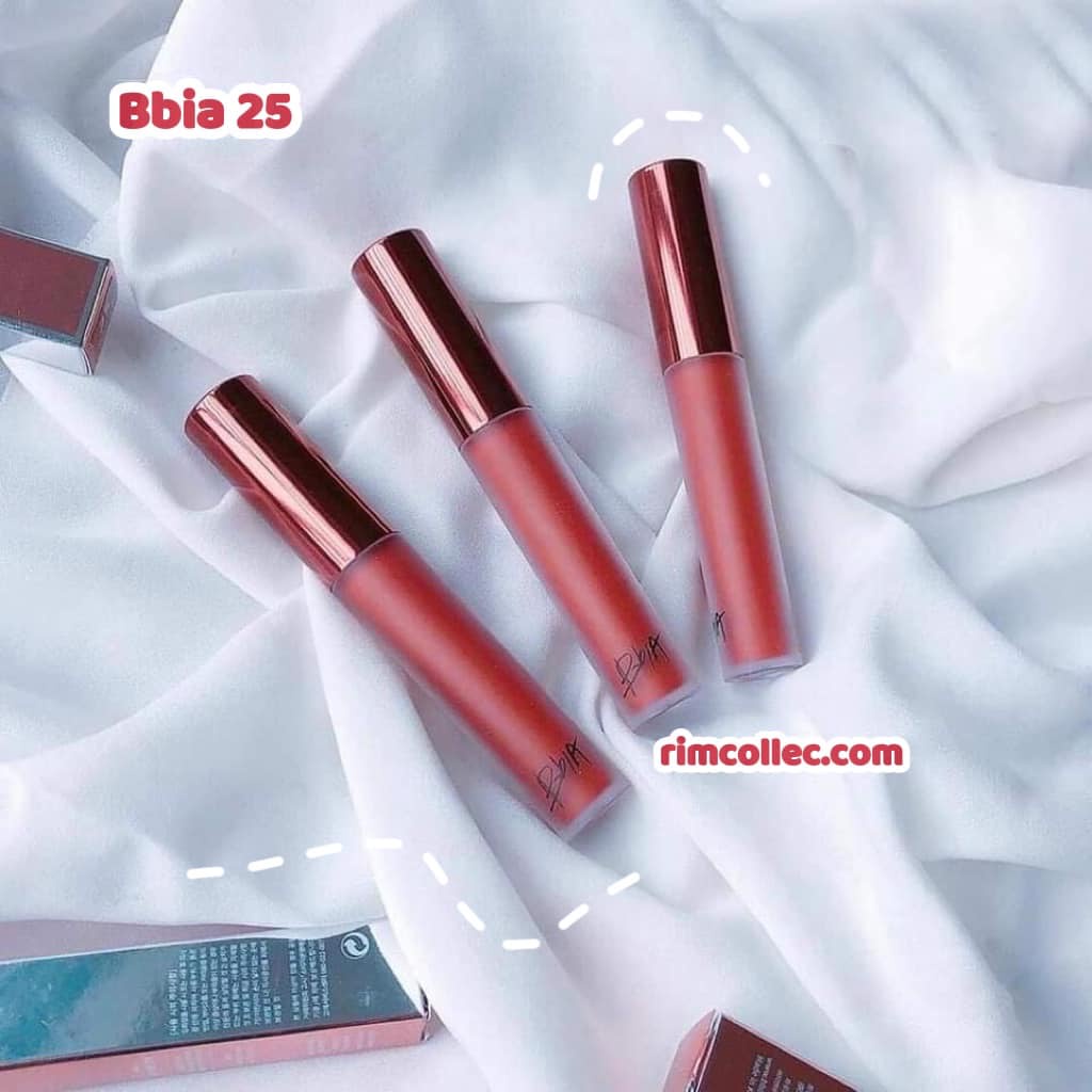 Son kem lì BBIA Last Velvet Lip Tint Version 5 Màu 25
