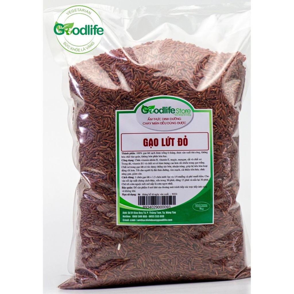 GẠO LỨT ĐỎ 2 KG
