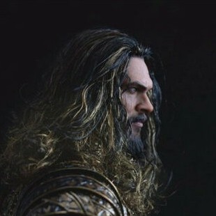 Mô hình đầu nhân vật Aquaman 12" tỉ lệ 1/6