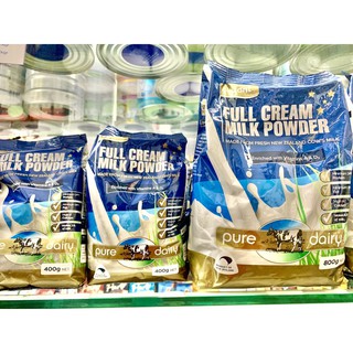 Sữa bột nguyên kem tan nhanh Instant Full Cream Milk Powder Pure Dairy 800g