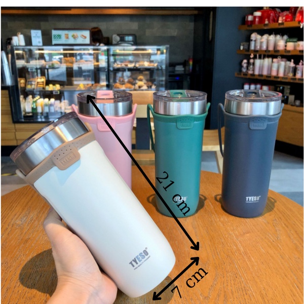 Ly giữ nhiệt Tyeso 710ml có dây xách , kèm quà tặng | BigBuy360 - bigbuy360.vn