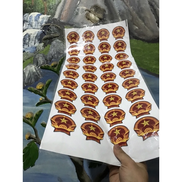 Conbo 36 stiker Tem Đảng hàng cao cấp chống nước