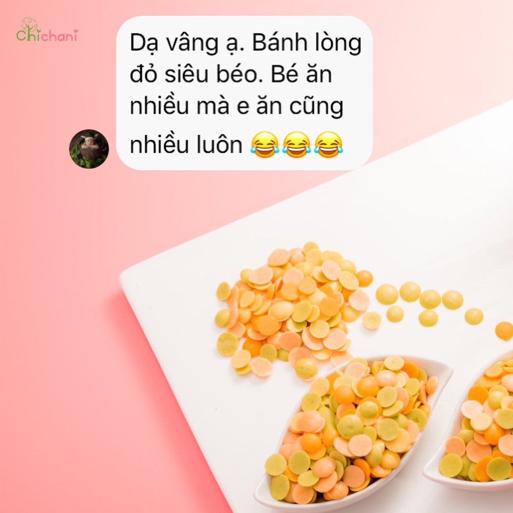 Bánh Ăn Dặm Rau Củ Tự Nhiên Bánh Trăng Sắc Vị -Chichani