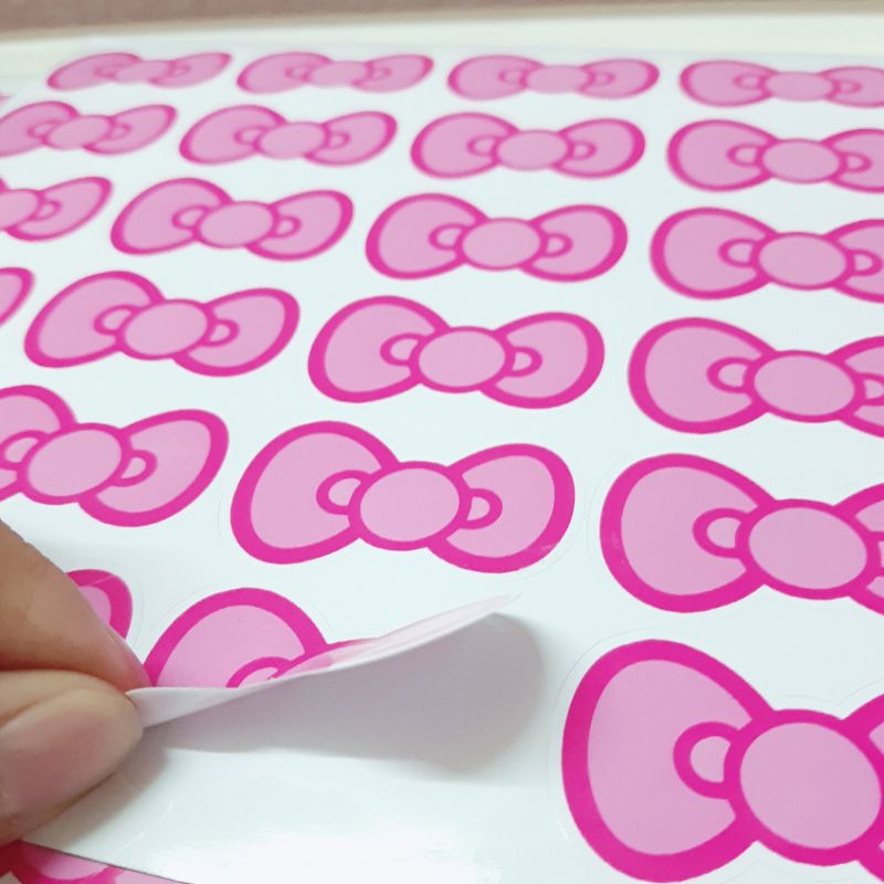🌻 DECAL NƠ DÁN TRANG TRÍ 🎀 KITTY HOUSE