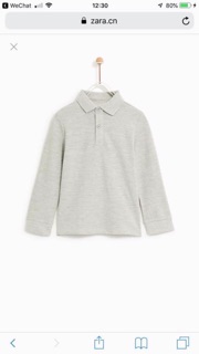 Áo polo Zara kid