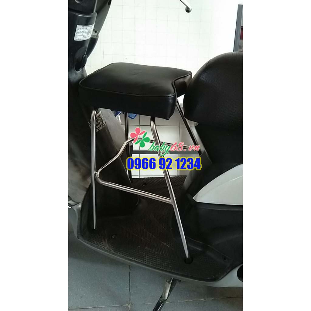 Ghế ngồi xe máy cho bé xe Lead - SCR - Spacy - Mio Classico không tựa