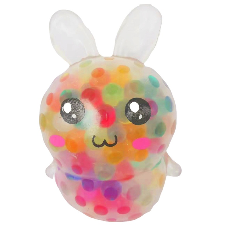 Đồ Chơi Bóp Tay Co Giãn Hình Trái Nho Thỏ Phục Sinh Dành Cho Trẻ Em