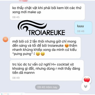TROIAREUKE -Huyết thanh dưỡng da (Blue)