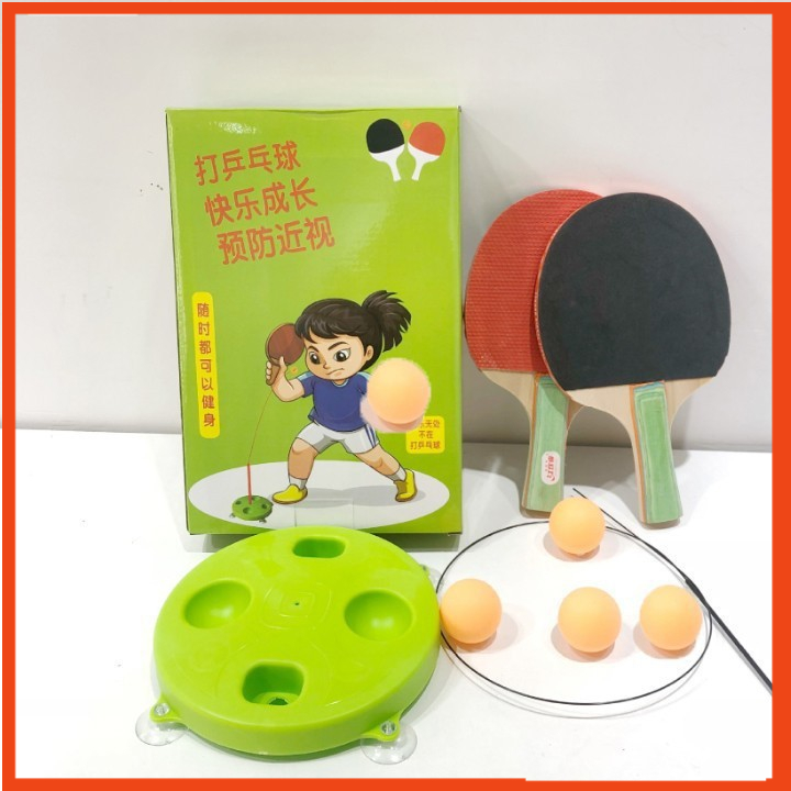 Bộ bóng bàn phản xạ cán gỗ