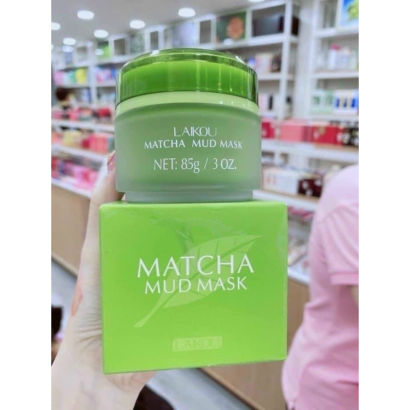 mặt nạ-mask -matcha-trà-xanh hủ đắp mặt