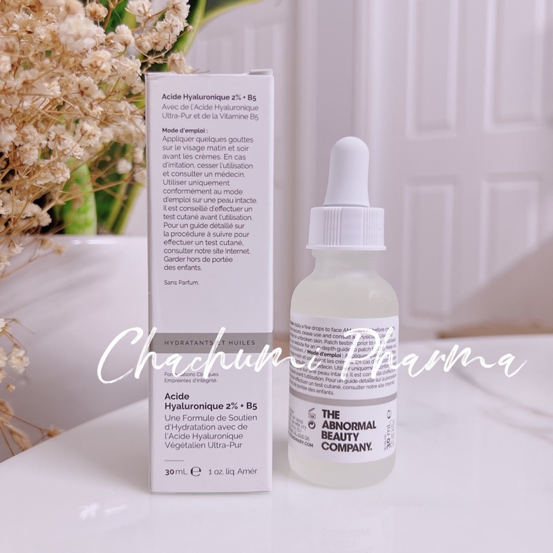 Serum The Ordinary Hyaluronic Acid 2% + B5 – Serum cấp nước và hồi phục da