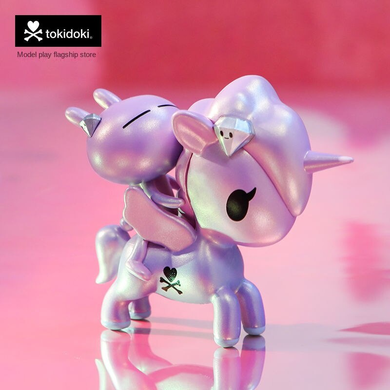 Hộp Đồ Chơi Tokidoki Thỏ Trượt Tuyết Trang Trí Phong Cách Mới