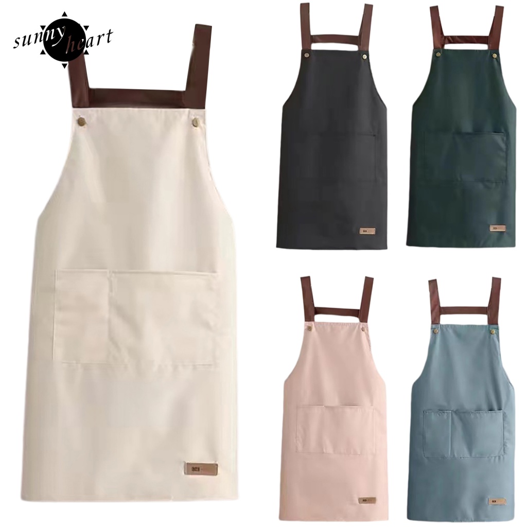 Tạp Dề Làm Bánh In Chữ Hello Kitty Tiện Dụng Cho Nhà Hàng