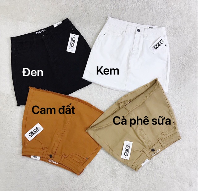 CHÂN VÁY JEAN TRẮNG ĐEN GẤU LAI TUA | BigBuy360 - bigbuy360.vn