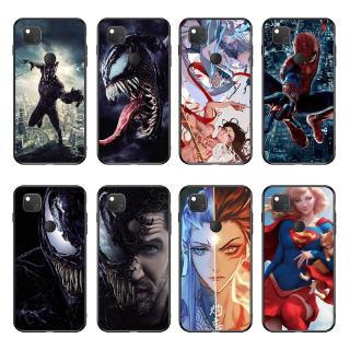 Ốp điện thoại TPU silicone dẻo họa tiết siêu anh hùng tùy chọn thích hợp cho Google Pixel 3A XL/ Pixel 4 XL/ Pixel 4A