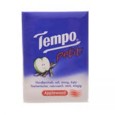Lốc 36 gói Khăn giấy cao cấp Tempo Petit Applewood/ Icy menthol/ Jasmine 7 tờ/ gói
