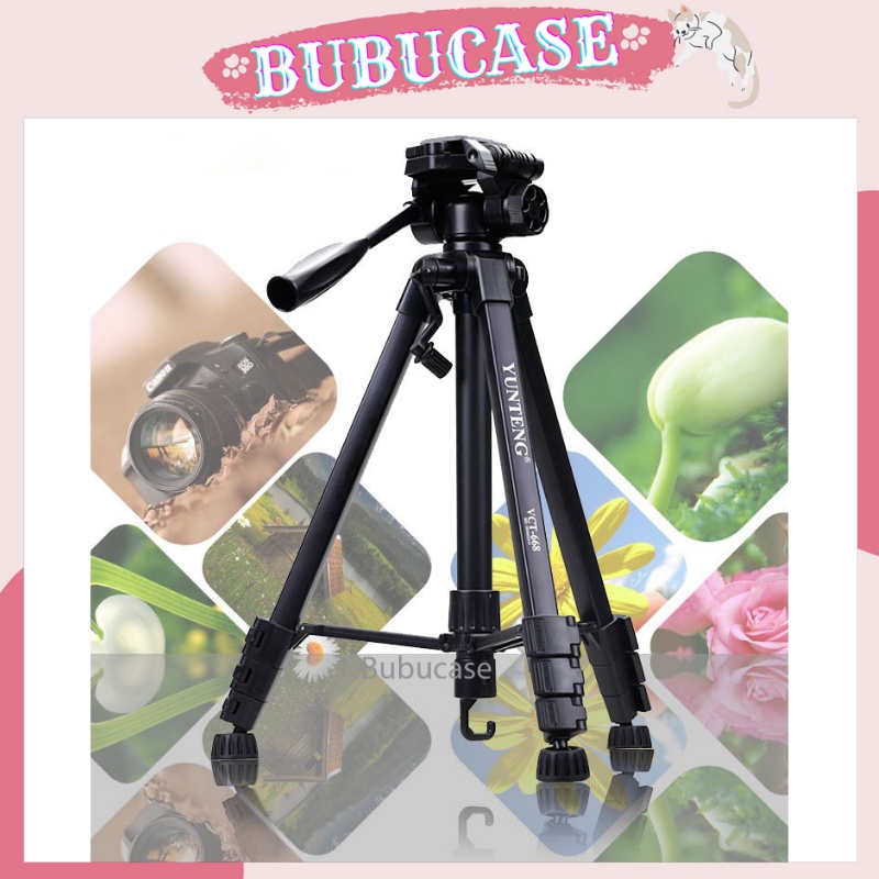 Giá đỡ Điện thoại / Máy ảnh / Tripod Yunteng 668 chất liệu nhôm cao cấp linh hoạt tối đa