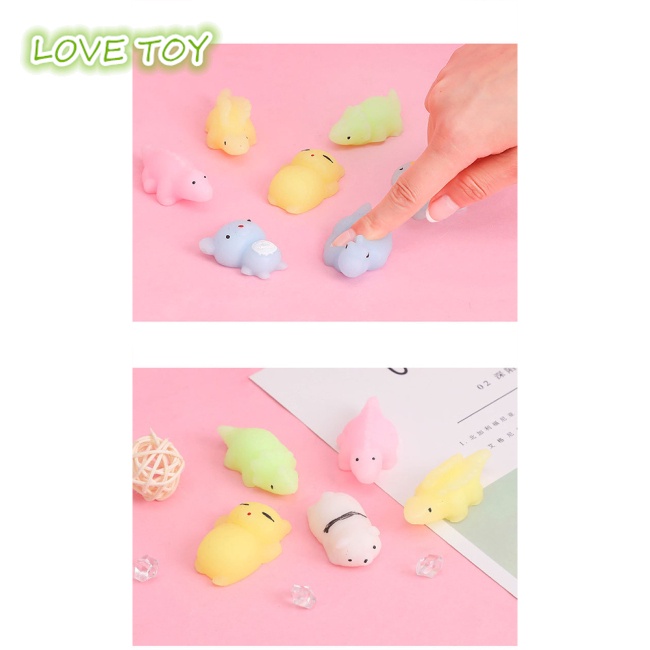 Nkodok Đầy Màu Sắc Đồ Chơi Giảm Căng Thẳng Hình Con Vật Dễ Thương Bóp Bóp Bánh Bao Đồ Chơi Thông Hơi Sáng Tạo