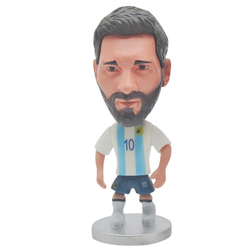 Mô hình nhân vật Messi Griezmann Buffon trong World Cup