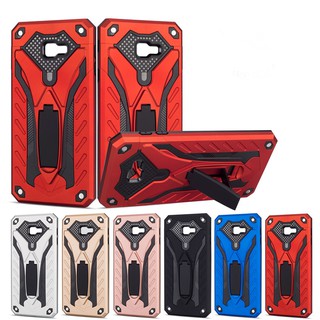 Ốp Điện Thoại Nhựa Cứng Chống Sốc Có Giá Đỡ Bảo Vệ Cho samsung j4 + c9pro samsung note5 j7pro j6 + j8 j7prime