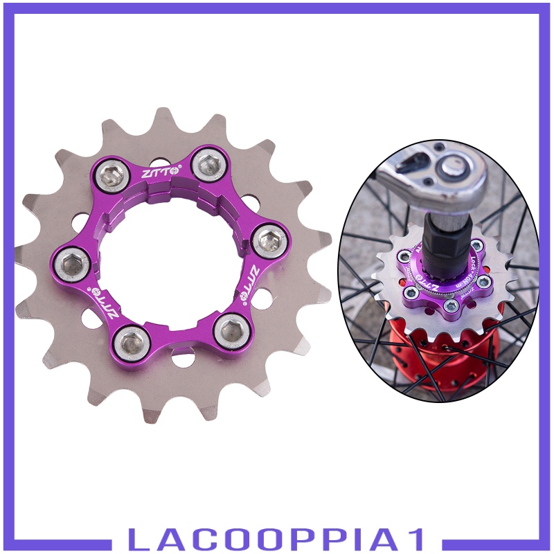 [LACOOPPIA1] MTB Single 1 Speed Cassette Cog Fixed Gear Conversion Kit for 10/11s Hub