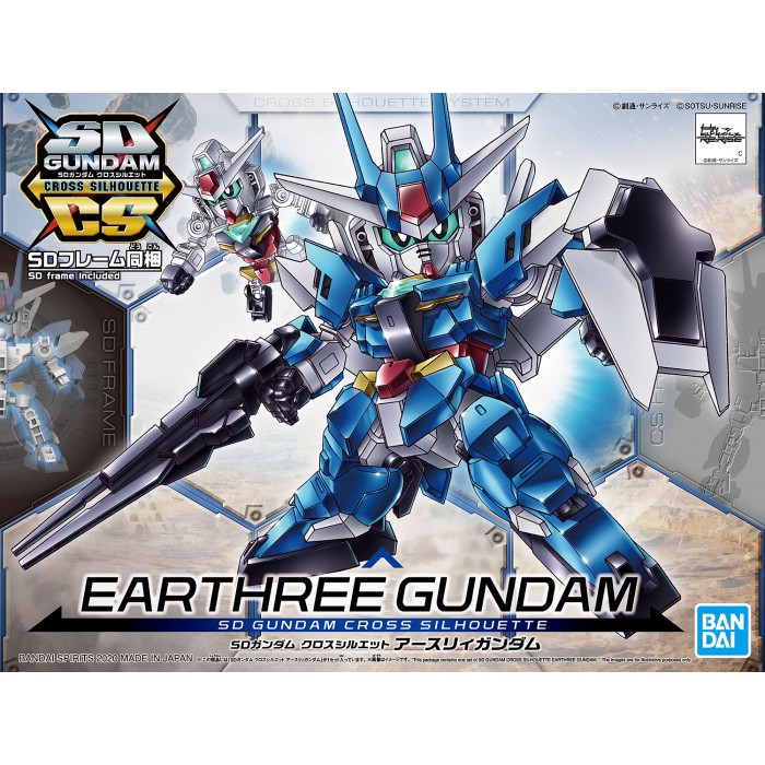 MÔ HÌNH LẮP RÁP GUNDAM SDCS EARTHREE BANDAI