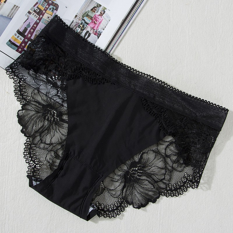 𝐐𝐮𝐚̂̀𝐧 𝐜𝐡𝐢𝐩 𝐫𝐞𝐧 sexy bigsize M L 62kg 🔥SIÊU SALE🔥 Quần Lót Nữ Sexy Đúc Su Ren Hoa mặc trong váy ngủ | BigBuy360 - bigbuy360.vn