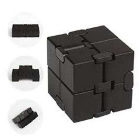 [SIÊU HOT] Khối lập phương (Rubik) vô cực INFINITY CUBE thần kỳ (Đen) Pv