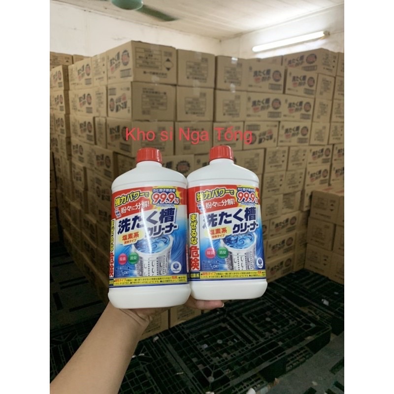 Nước tẩy lồng giặt Rocket nội địa Nhật Bản hàng chính hãng 550g