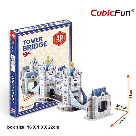 Mô Hình Giấy Cubic Fun 3D Cầu Tháp Luân Đôn Tower Bridge S3010h